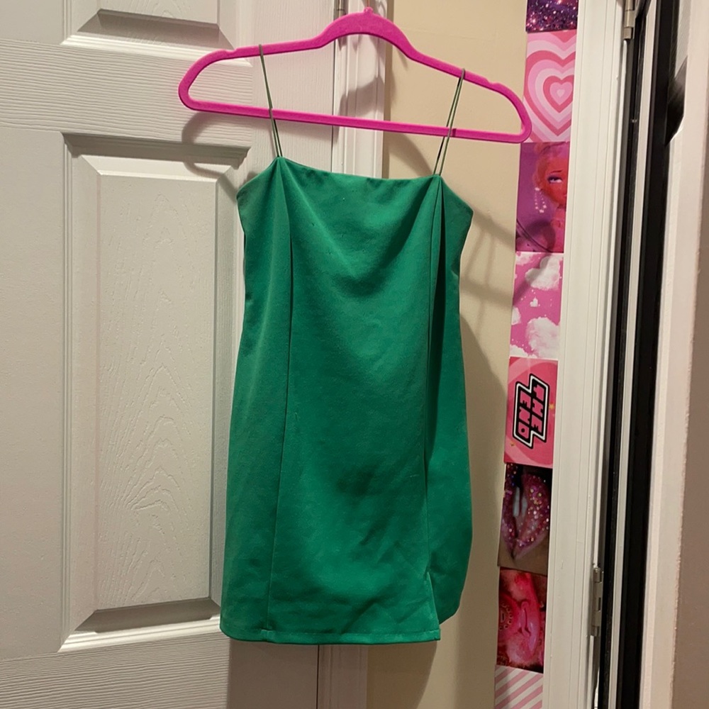 Green dress